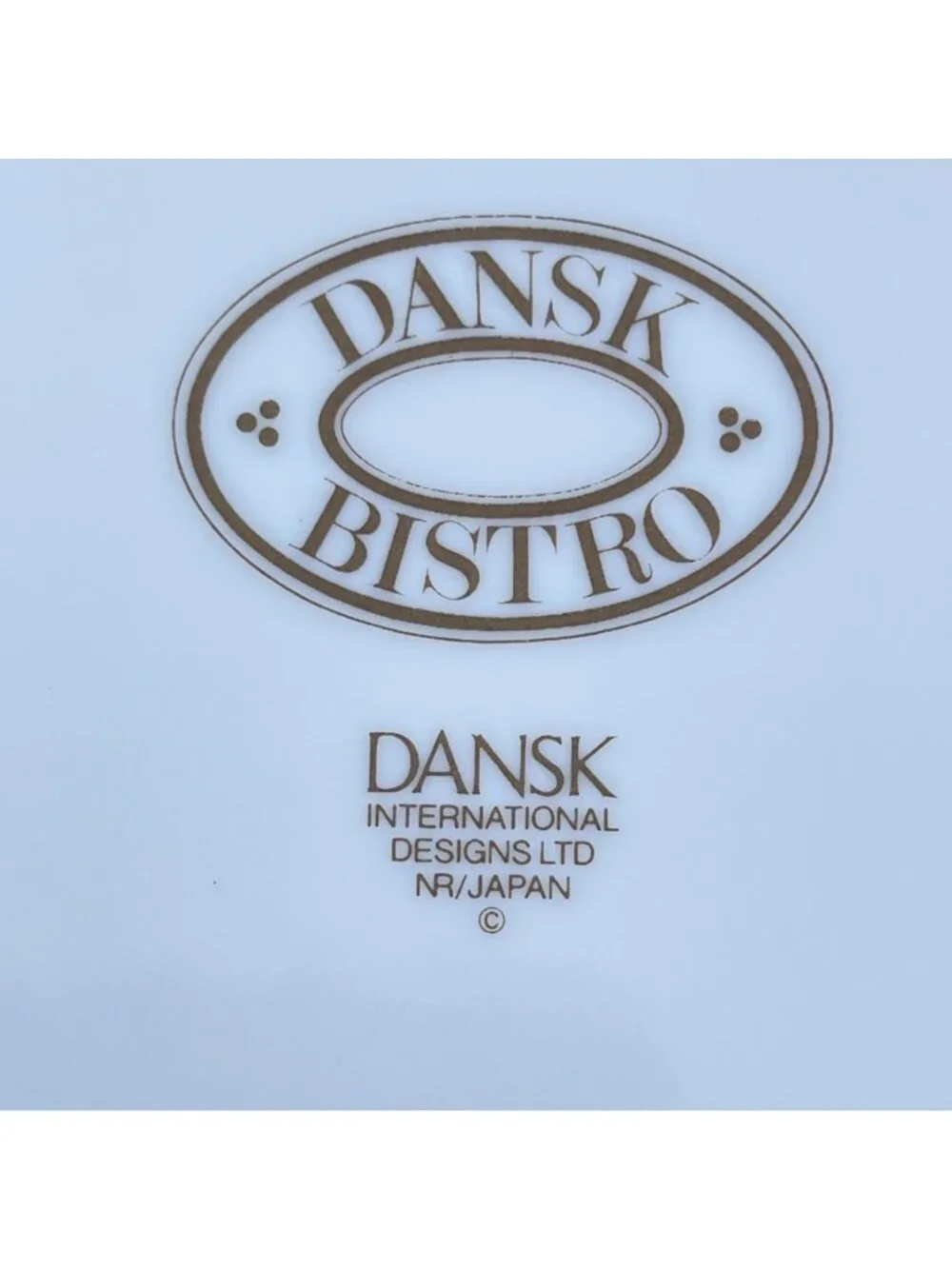 vintage dansk bistro maribo porcelain au gratin oval plate made in japan